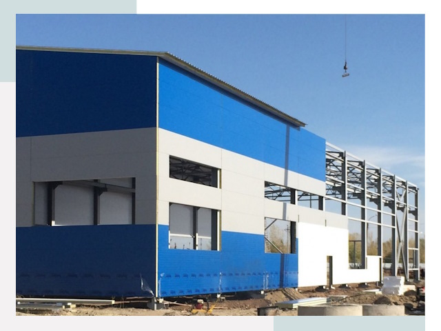 Монтаж ангаров в Нефтеюганске от 610 руб. - СтальСтрой