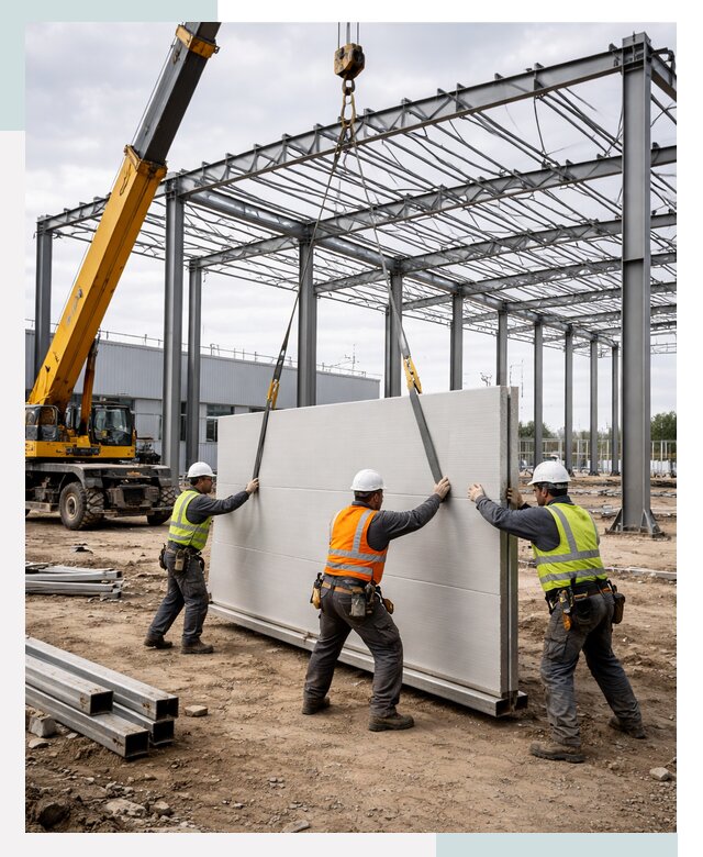 Быстровозводимые здания в Нефтеюганске от 9660 р. | СтальСтрой